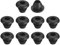 sourcing map 30 Pcs Rubber Grommets, 3mm ID 5mm Drill Hole Double Sided Hollow Firewall Hole Plugs Round Electrical Wiring Gasket, Black