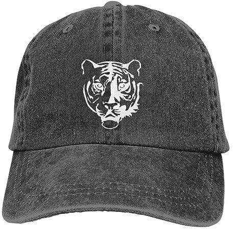 DTDSWNCD Classico berretto da Baseball da Uomo Lavato Bianco Tigre Trucker Snapback cappelli Cappello da papà vita di pi Tigre pi Patel avventura cappelli da Golf cool