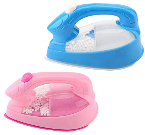 1Pc Mini Plancha Eléctrica Plástico Rosa Niños Niños Bebé Niña PretePlay Hierro Niños Juguete De Hierro 14×10×10 1Pc Plancha Eléctrica Plástico Niños Niños Bebé Niña Juego De