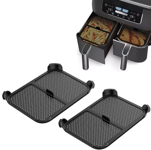 2 Stück Silikon Spritzschutz Heißluftfritteuse: Wiederverwendbar Spritzschutz für die Fritteuse Airfryer Splash Guard Kompatibel mit AF400EU AF451EU DZ401