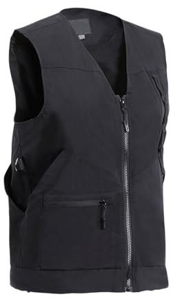 Hundehandlerweste - Langlebige Trainer -Outfit, Mehrfach -T -Tisch -Weste | M/L leichte Trainingsjacke mit sicheren Lagerzonen, Handleruniform für Hundesport- und Jagdhund Feldarbeit Kleidung