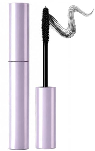 Mascara für ältere Frauen, Mascara ab 50 Jahre, Schwarz Wasserfeste Wimperntusche 3D Curling, Nicht Verklumpend, Volumengebende Wasserfeste Wimperntusche für Feine Kurze Wimpern
