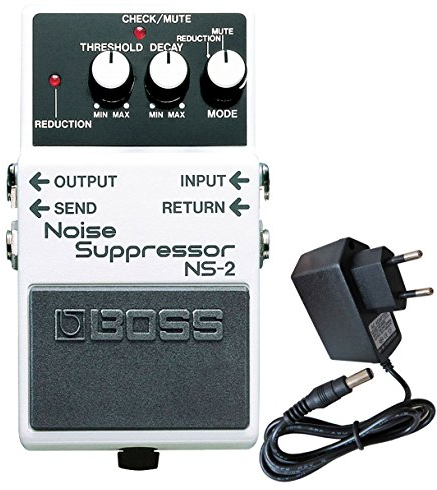 Boss NS-2 Noise Suppressor + keepdrum Netzteil 9V