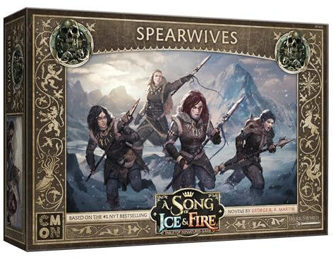 CMON | A Song of Ice and Fire: Spearwives Expansion | Miniatures Board Game | Ages 14 Plus | 2 Players | 45-60 Minutes Playing Time