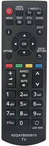 ALLIMITY N2QAYB000815 Telecomando Sostituisci per Panasonic LCD LED TV TX-L32B6E TX-L32EM6E TX-L32EM6Y TX-L39B6E TX-L39B6ES TX-L39EM6E TX-L32XM6B TX-L32XM6E TX-L42B6ES TX-L50EM6E TX-L50EM6Y