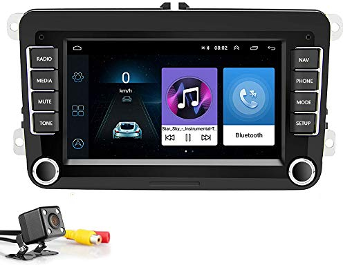 Bluetooth Autoradio 2 Din 7 Android 8.1 Car Lettore multimediale Auto Stereo WIFI GPS Navigazione Autoradio Per Skoda V/W Passat B6 Polo Golf