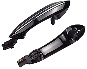 Hacreyatu Auto Außentürgriffe Zugang Türgriff für B-MW 5er F07 F10 F11 6er F06 F12 F13 7er F01 F02 F03 F04 (Hinten-Links)