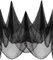 Maxee 200×400 cm Halloween Gruselige Tuch, Horror Tüll Schwarz Stoff Deko für Garten, Spooky Musselin Stoff Große Geistertuch, Schwarzer Cover Gaze für Gothic Dekoration Partybedarf