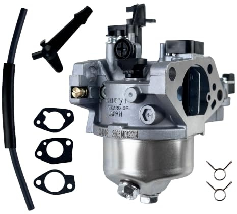YAMAKATO HUAYI GX390 Carburateur 16100-ZF6-V01 pour moteurs Honda GX340 | pour moteurs Honda et Clone GX 390 GX340 Nettoyeur Haute Pression Huayi P27 Carbu avec Joint