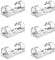 Aroidful 80pcs Cable Clips,Cable Tidy Clips,Strong Self Adhesive,Comes with Acrylic Glue Wire Clamp,Cable Clips Outdoor for Wire Rod Strip Plug Cords/Air Conditioning Cables/Power Cords