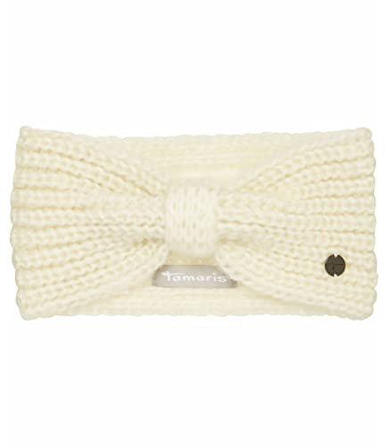 Tamaris Damen ZITTAU Winter-Stirnband, Whisper White, OneSize