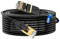 Câble Ethernet Cat 8 12 m, haut débit, robuste 26 AWG Cat8, 40 Gbit/s, 2000 MHz avec connecteur RJ45 plaqué or, câble Internet extérieur et intérieur, compatible avec routeur, modem de jeu, Xbox