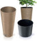Blumentopf Gartentopf Für Haus Terasse Furu Slim ECO Wood 57,5 cm (Naturo)