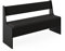 Vicco Banco de Comedor Roman, Negro, 136.6 x 41.5 cm