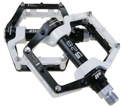 Fahrradpedale, Mountainbike-Pedale, Aluminium-Legierung Fahrrad-Pedale, 9/16 Sealed Bearing Anti-Rutsch-Pedal, leichte Straße Radfahren Fahrrad Pedal Plattform für Straße Berg BMX MTB Bike