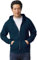 TICTEX Felpa con Cappuccio Unisex | Giacca in Pile Misto Pesante per Uomo e Donna | Giacca in Felpa con Cappuccio e Cerniera | Giacca Estiva Leggera | Navy,