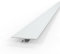 AUPROTEC Aluminium Profil Übergangsprofil Weiß 100cm Alu Rückwand Verbindungsprofil für 3mm Duschrückwände Wandverkleidung Profilleisten für Küchenrückwand