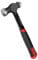 YIYITOOLS 24oz Ball Peen Hammer, One-Piece Forged Carbon Steel, Ball Pein Hammer with Anti-Slip Grip, Shock-Absorbing Mechanic Hammer for Metalworking Tool, Welding Hammer for Sheet Metal Shaping