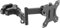 Part King Full Motion Pole Mount TV Monitor Arm Swivel Tilt Bracket 17-32 for Disco Karaoke 28-60mm Poles