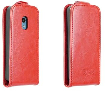 caseroxx Flip Cover per Nokia 225 4G (2024), tasca (Flip Cover in rosso)
