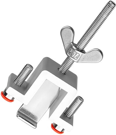 Upgraded Portable Door Lock with Dual Nut Adjustment - No Drilling Required, Ideal for Travel & Hotel Room Doors