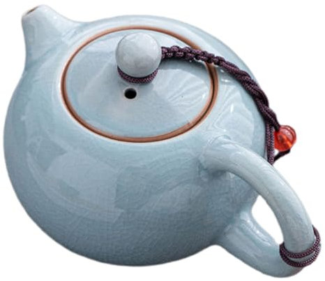 IMIKEYA tetera de ceramica tetera floreciente beber té pequeña suelta portátil de salón de té jarra de te de viaje china cerámica