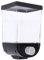 Akozon Wall-Mounted Dry Food Dispenser for Kitchen Storage – Square Cereal Container, Powder Dispenser, Black Grain Organizer (Akozonw4hnkerv50-11)