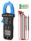 Clamp Meter Multimeter Tester AC/DC 6000 Counts Measures Capacitance, Resistance, Continuity, Diode, TRMS NCV with Auto Range, Backlight, Data storage with Test Leads, Alligator Clips GOLDCHAMP