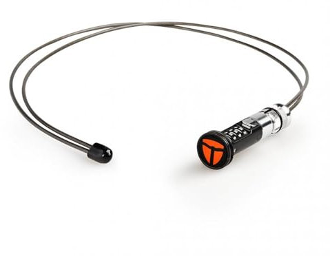 Lenklock Fahrradschloss im Lenker – 130 cm Zahlenschloss – unauffällig & leicht – für gerade Lenker – Aluminium/Carbon – hoher Diebstahlschutz