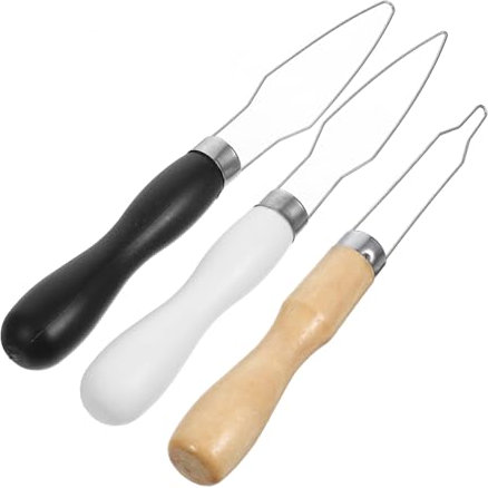 HOMSFOU 3Stücke Teiliges Hilfswerkzeug Für Senioren Tragbares Knopfeinfädler Praktische Nähhilfe Für DIY Projekte Vielseitiges Wendewerkzeug Für Einfache Anwendung