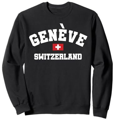 Geneva Switzerland Flag, Geneva Switzerland, Geneva Sweatshirt