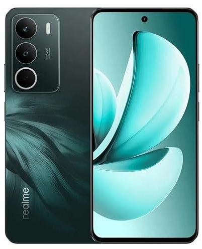 realme C71 Smartphone 6+128GB, móvil 5G, cámara de 50MP, Pantalla de 6,67 a 120Hz, batería espaciosa de 6000mAh, Resistencia a los Golpes de Nivel Militar, NFC, búho Forestal, sin Adaptador