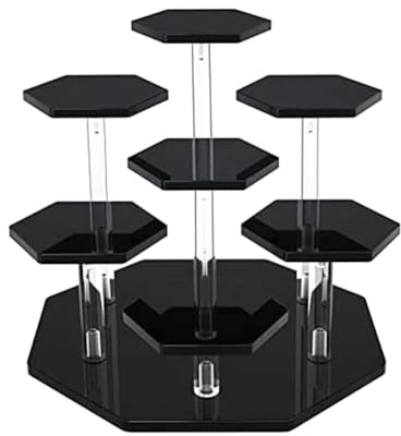 Jrudjsnhhty Acrylic Display Stand for Figures, Collectibles, Dolls, Collection Organizer Holder, Collectibles Stand,A