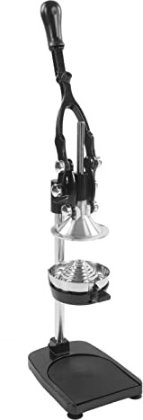 Generic Smicchiatore Manuale, Pressa da Pressa di Frutta Meccanica Funzionamento Silenzioso Manico in Gomma Muova Pressata Fiduciatore a Mano con Spremitura di Frutta per