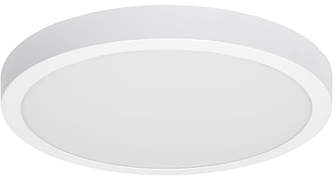 Osram SMART+ Matter Orbis LED Downlight rund 400mm TW 22W | SMART+ MATTER Orbis Downlight, Indoor Wall Lighting, Weiß, 400 mm dia, 25000 h, 1-Pack