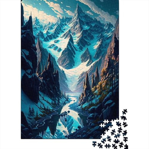 TK176231 Puzzles 1000 Teile Schwer Puzzle Spielzeug Lernspiel Impossible Herausforderungsspielzeug Für Erwachsene Und Kinder Ab 14 Jahren 38x26cm/1000pcs