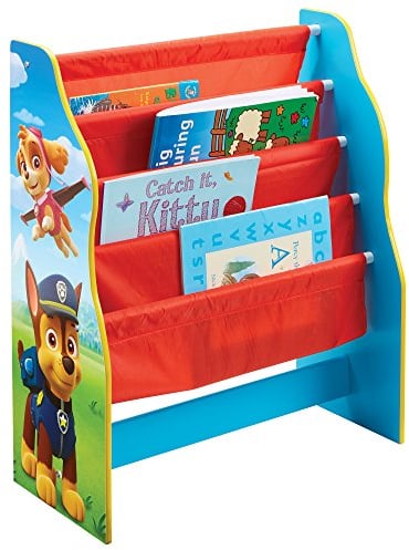 PAW PATROL - Hängefach-Bücherregal für Kinder – Büchergestell für das Kinderzimmer, 23 x 51 x 60 cm