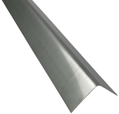 Winkelblech 2 m lang Edelstahl 0,6 mm Zuschnitt 6 cm Restposten (Kantung 30/30mm)