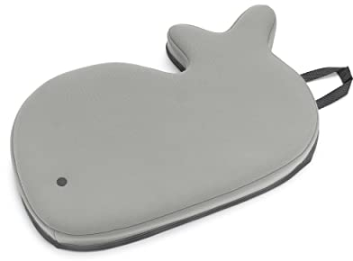 Skip Hop Moby Bath Kneeler, Gris - Soporte para el tiempo del baño infantil para padres, 1 unidad