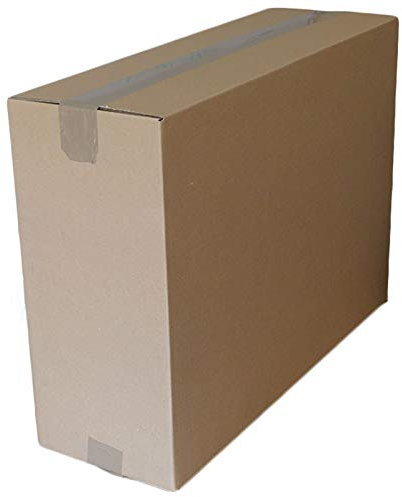 OFFICE CENTRE 20 x Rectangle Cardboard Packing Box Multiples 21x8x16 Single Wall Packaging Move Storage Cartons