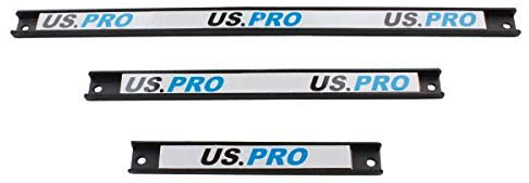 US PRO Tools 3pc Magnetic Tools Rail Holder 6733