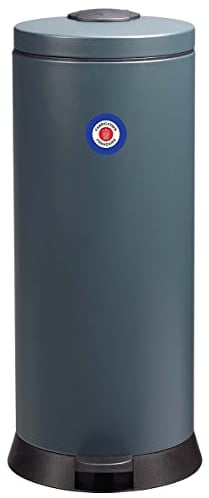 Poubelle de cuisine à pédale. Capacité 30L, Fabrication française, Seau intérieur amovible avec anse, Couvercle détachable MAGIC ROSSIGNOL