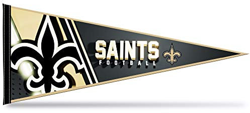 Rico Industries NFL New Orleans Saints Wimpelkette aus weichem Filz, 30,5 x 76,2 cm