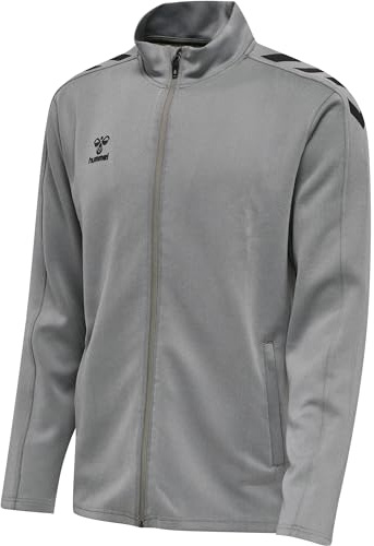 hummel, hmlCORE XK Poly Zip Sweat, Grey Melange, M