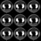 20 Stücke Transparent Bobo Ballons YUTOU Runde Luftballons Latex Helium Ballons Jumbo Bobo Klar Luftballons für Hochzeit Festivals Geburtstag Party Deko (18 Zoll)