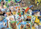 Ravensburger Puzzle 2D 1000 elementów: Zwierzaki w podróży, Stary Design
