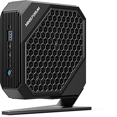 MINISFORUM Neptune HX99G Mini PC AMD Ryzen 9 6900HX 32GB DDR5 1TB SSD with AMD Radeon RX 6600M Mini Gaming PC Wi-Fi 6E/BT5.2,2xHDMI,2x USB4 Port,2X Slot PCIe/SATA SSD,5X USB3.2 Port