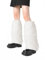 XEPST Faux Fur Fuzzy Leg Warmers Furry Boot Covers for Women, Warm Fuzzy Boot Cuff Boot Sleeves Y2k Leg Warmers for Party Costumes - White
