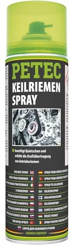 PETEC Keilriemenspray 500 ml transparente Antriebsriemenbeschichtung 70460