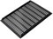 VDCVADKYE Rejillas de ventilación, Aluminio, 300 mm de Ancho, Malla Transpirable, Rectangular, for Armario, Rejilla de ventilación, Zapatero(Black,300x600mm)